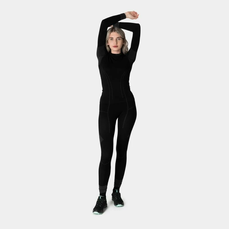 Termoaktivni komplet za ženske Alpinus, črn