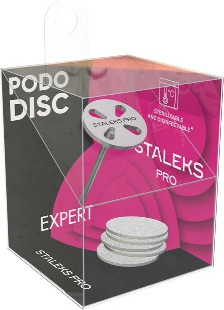 Metalni disk za pedikuro Staleks PodoDisc Pro, 15 mm, 5 kosov