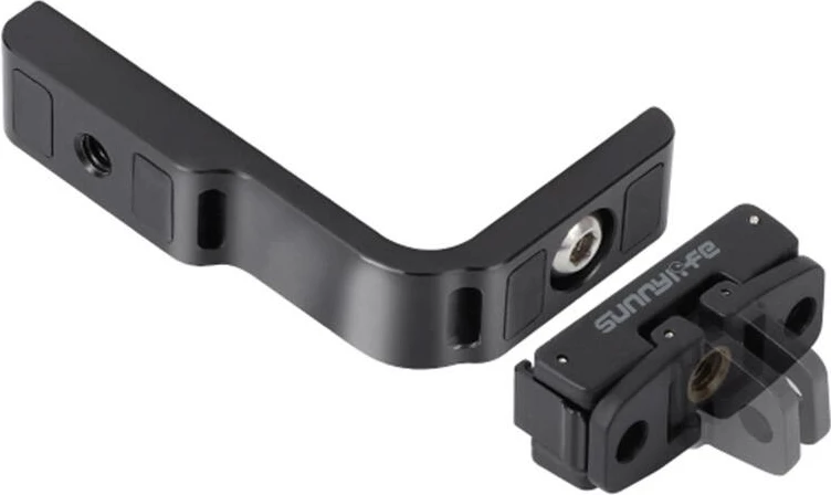 Magnetni nosilec za Insta360 X4/X5 Sunnylife X4-ZJ826, aluminij, črn