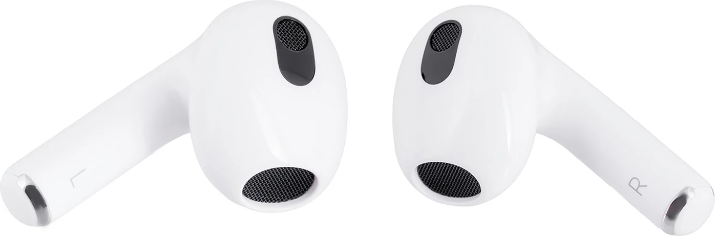 Slušalke 3. generacije z ohišjem za polnjenje Lightning, Apple AirPods, bele