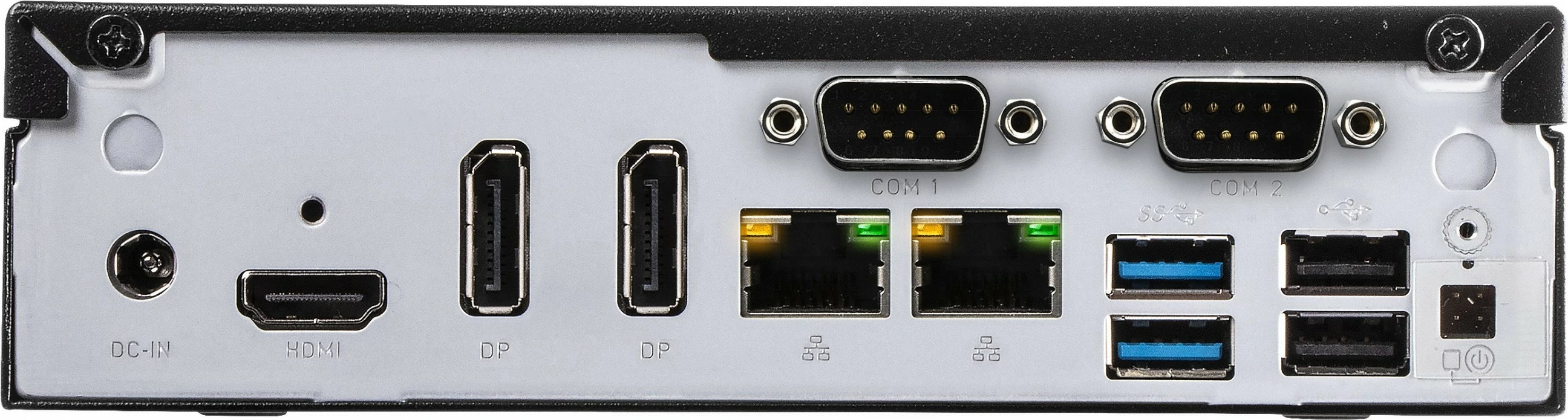 Kompakten Mini PC barebone Shuttle DH610, LGA 1700, 64 GB, črn