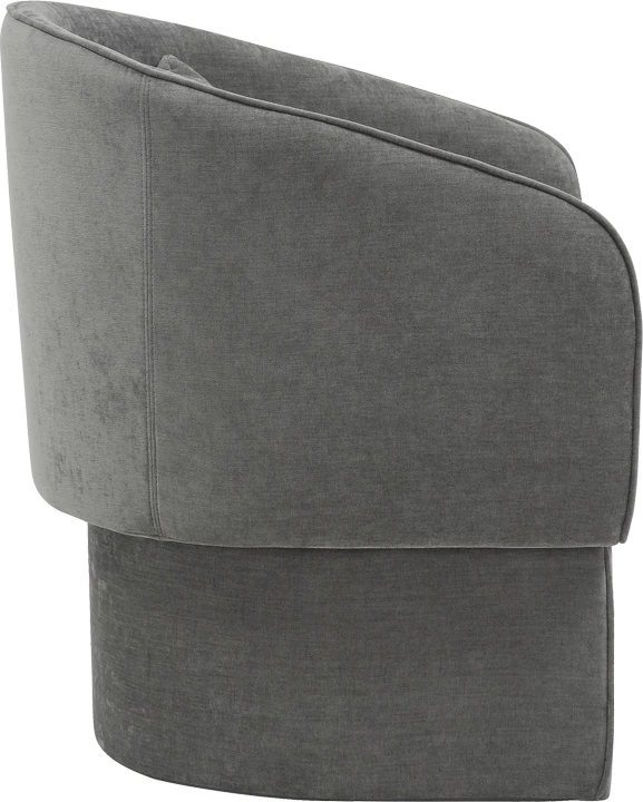 Kavč/stol iz tkanine, siv, Playmob, 69x65x79 cm