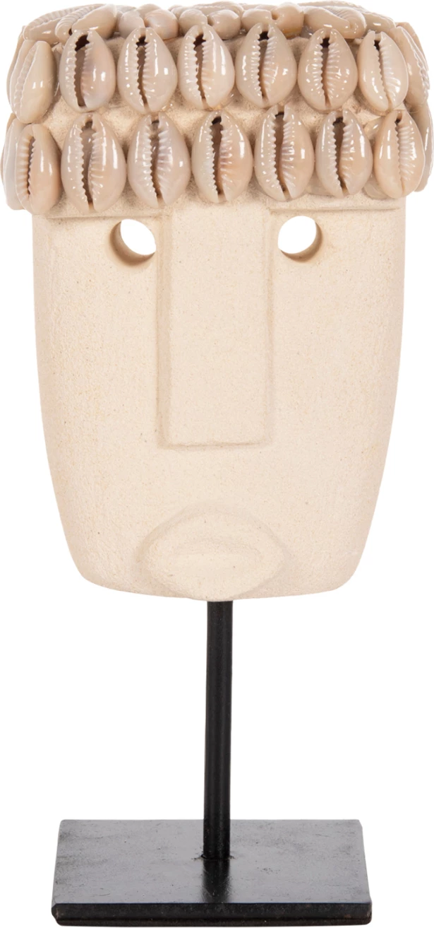 Namizna dekoracija obraz FH4313 iz kamna Paras na črnem kovinskem stojalu 9x6x19H cm