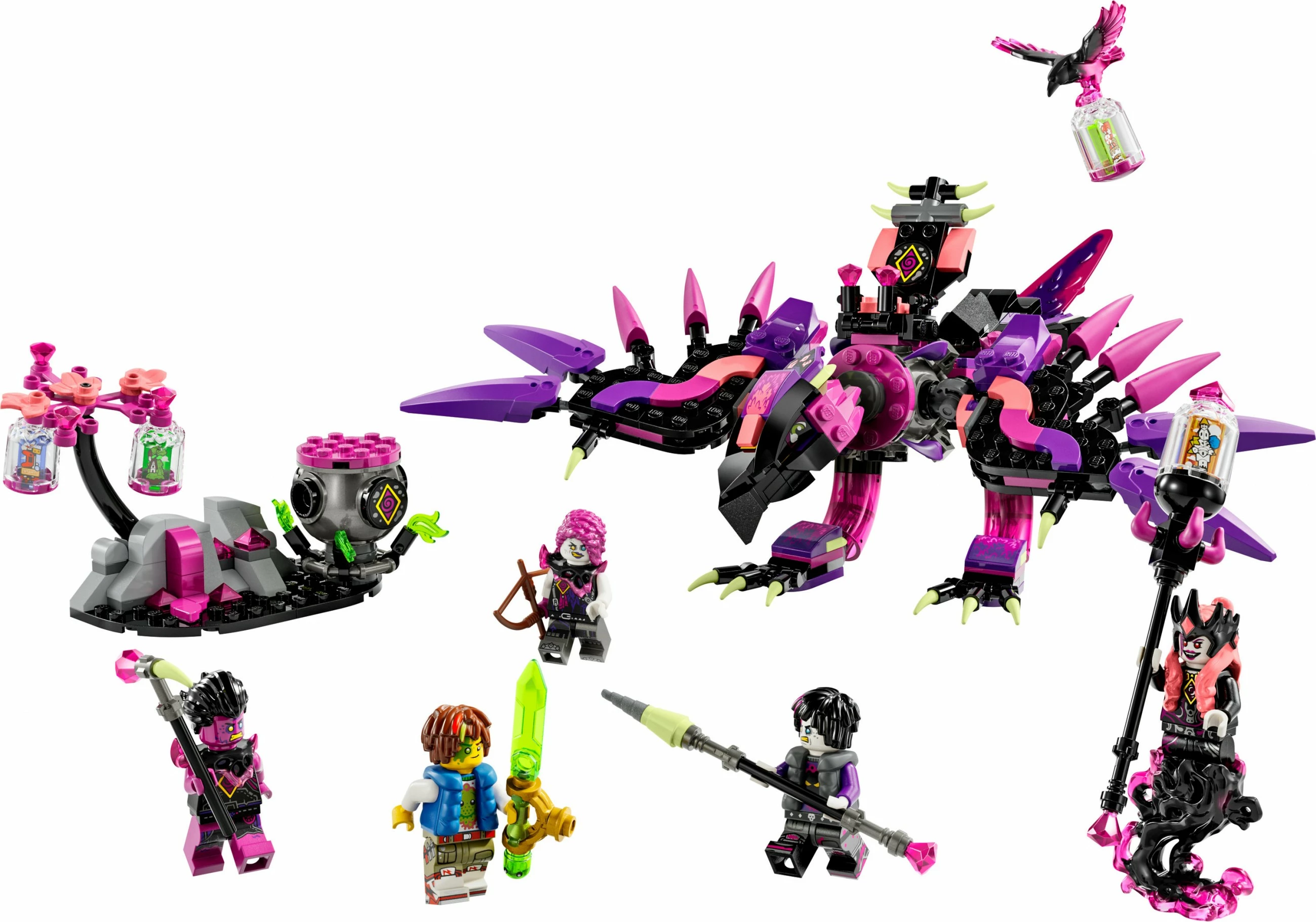 Gradbeni komplet LEGO DREAMZzz 71483, 457 kosov, večbarven