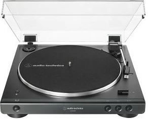 Gramofon z Bluetooth, vgrajen Phono, črni — audio-technica AT-LP60XBTBK