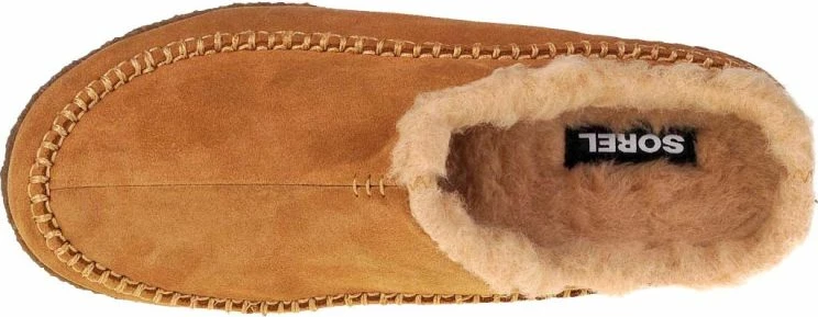 Notranji copati Sorel, rjava — moški