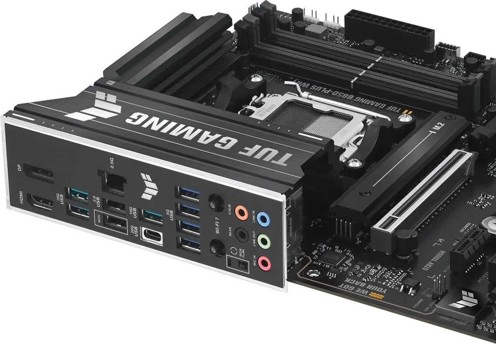 Plošča za igre ASUS TUF Gaming B850-PLUS, Socket AM5, ATX, črna