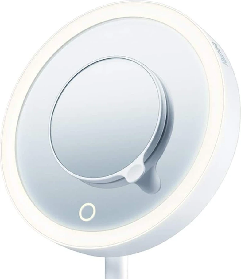 Kozmetično ogledalo z osvetlitvijo, Beurer BS 45, belo