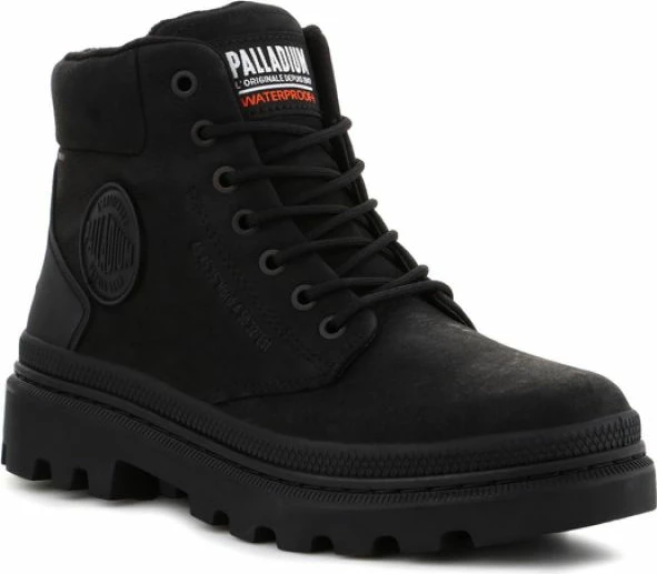 Visoke čevlje Palladium Pallatrooper Sc Wp + U, črni, moški in ženske