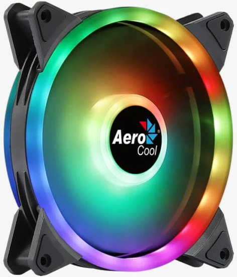 14 RGB ventilator za hlajenje Aerocool PGS, 140 mm, črn