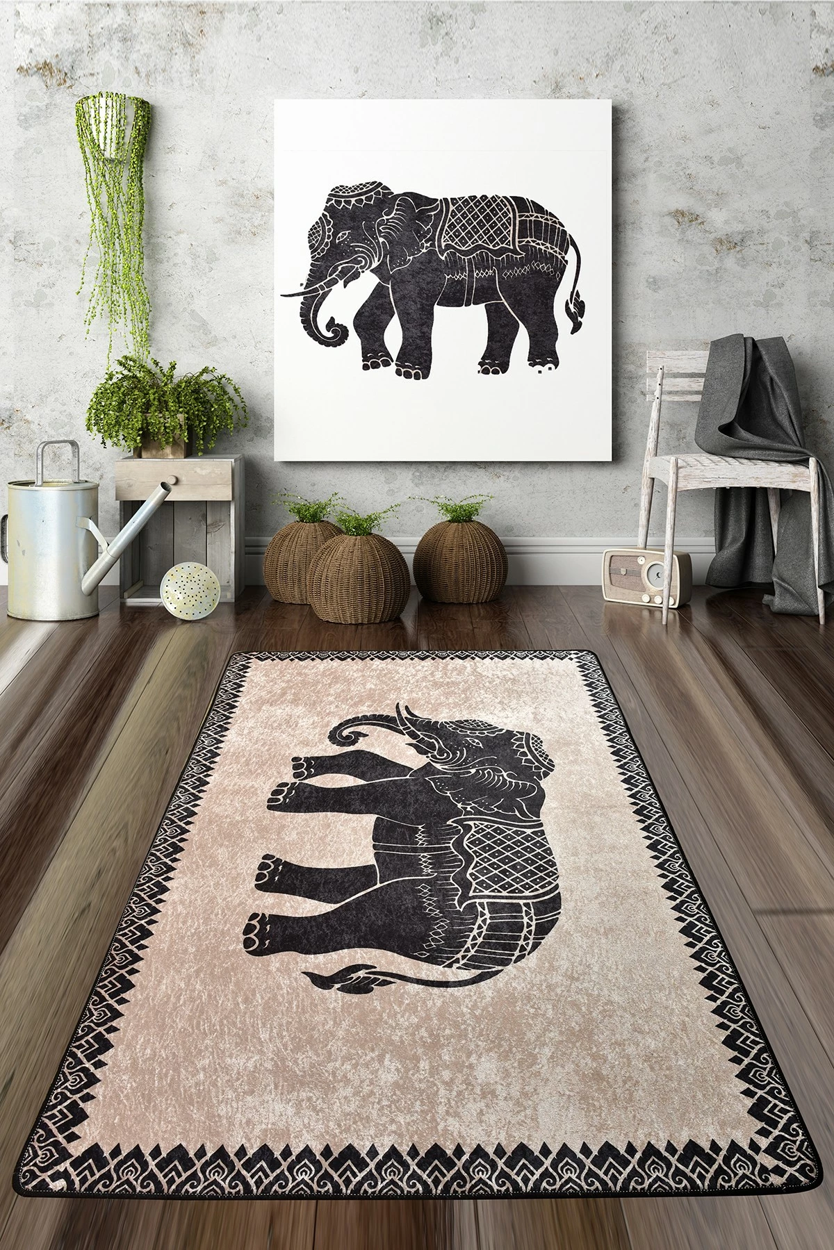 Preproga (80 x 120) Conceptum Hypnose, Elefante Nero Djt