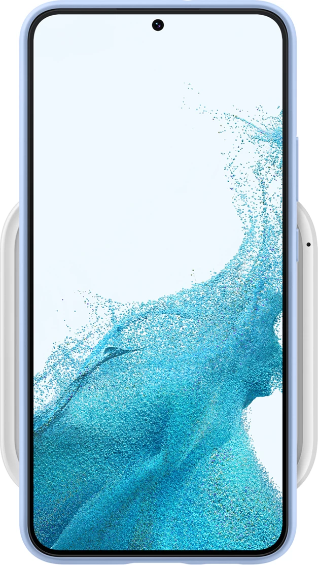 Brezžični polnilec, 15W, LED, USB-C, bel — Samsung EP-P2400TWEGEU, z napajalnikom