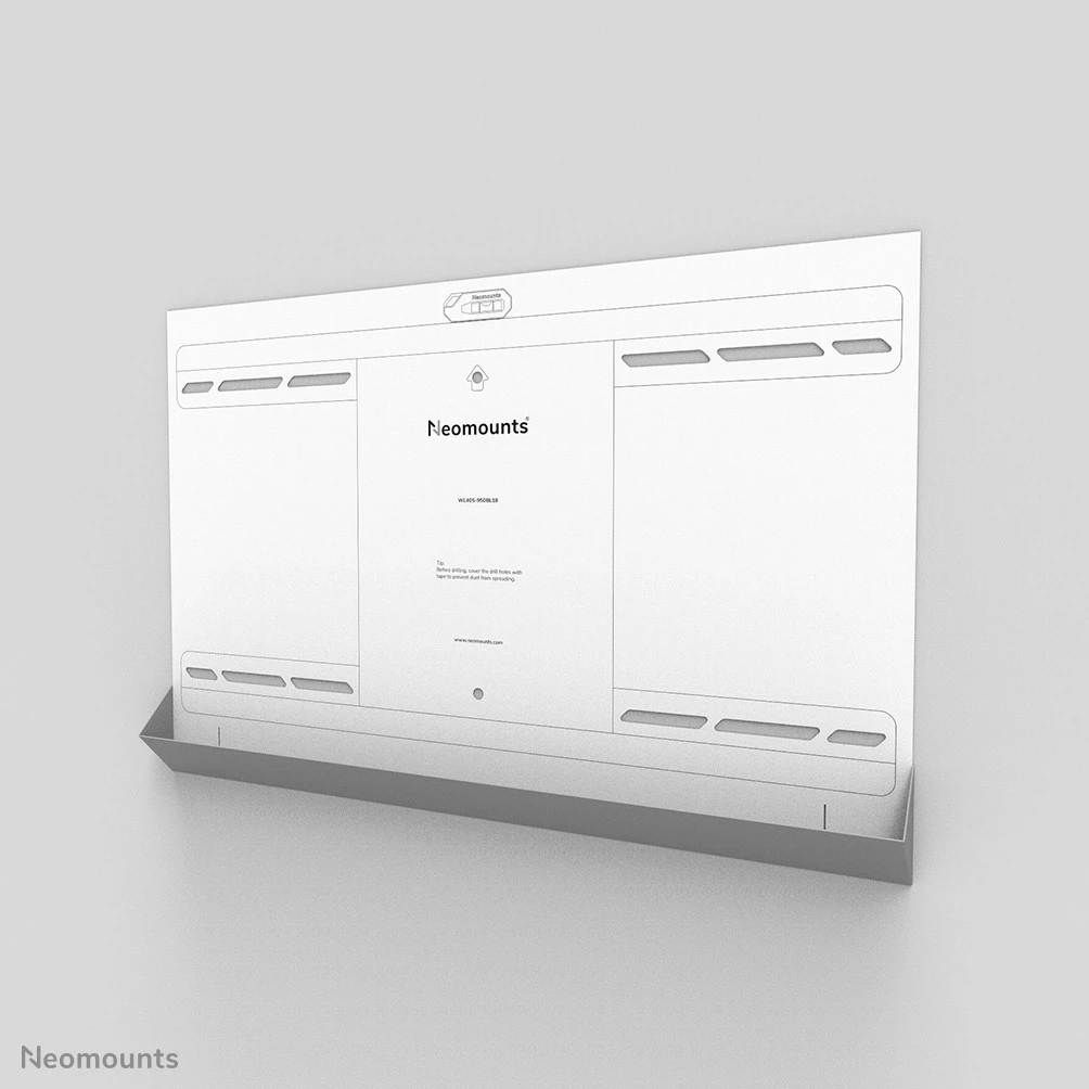 Stenski nosilec za TV, Neomounts WL40S-950BL18, 125 kg, 55-110", 800 x 600 mm, nastavljiva višina, črn