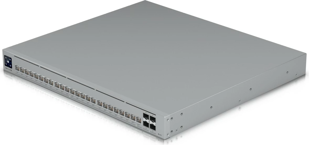 Upravni switch Ubiquiti USW‑Pro‑HD‑24‑PoE, 28 portov, Layer 3, PoE, 10G, za rack