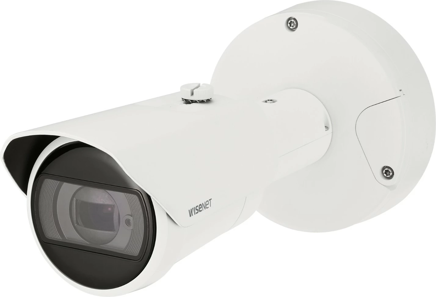 IP-kamera 6 MP, AI, IR, zunanja, bela — Hanwha Wisenet XNO-C8083R