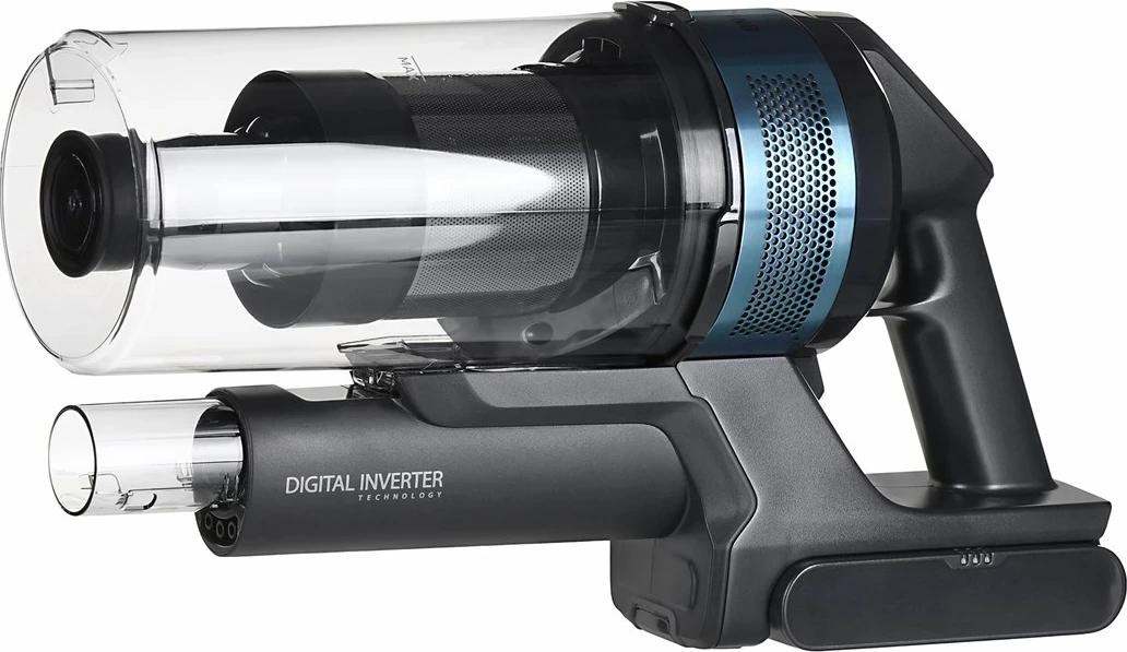 Brezvrečn sesalnik, akumulatorski Samsung VS15A6031R1, 0.8 L, 410 W, črno-zelen