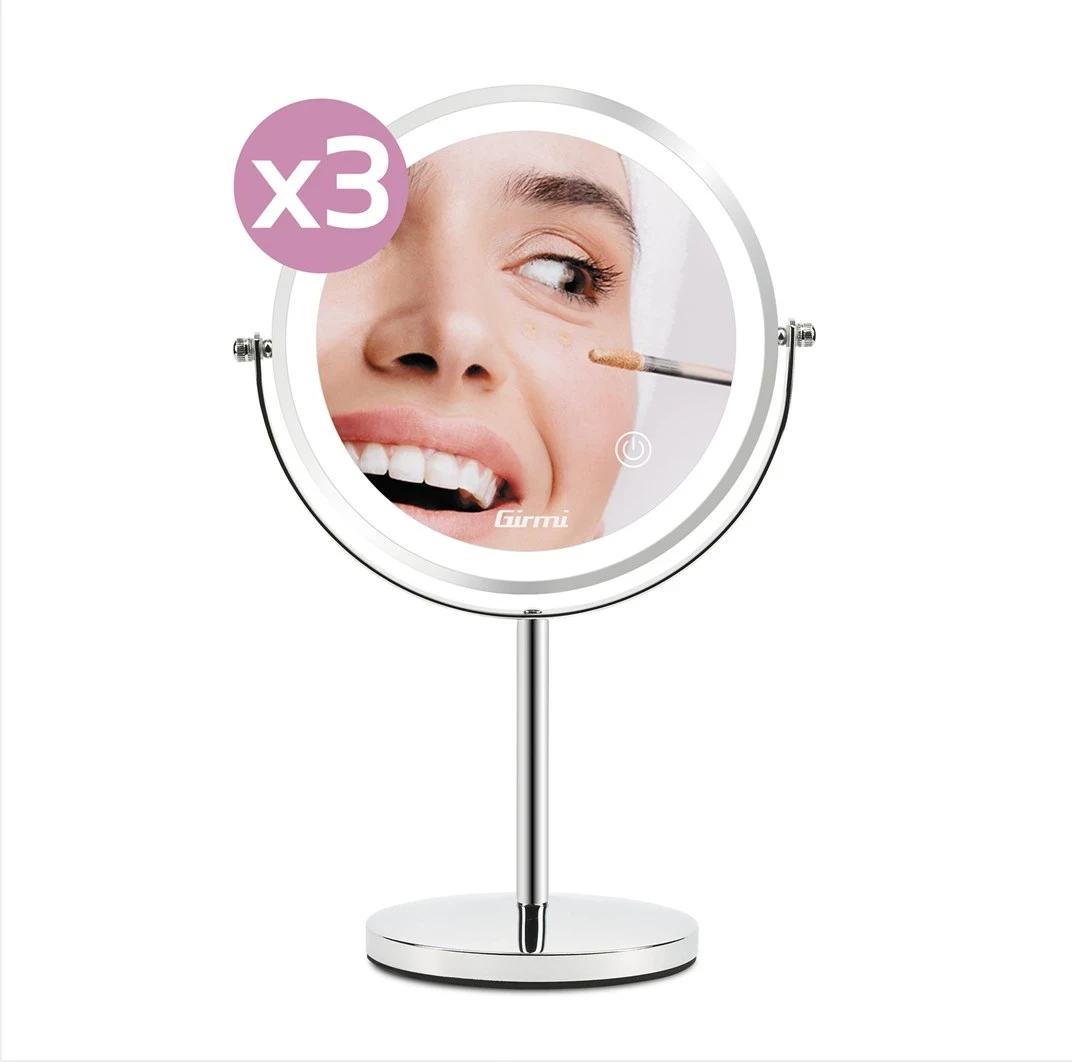 Make-up ogledalo Girmi BE02, krom