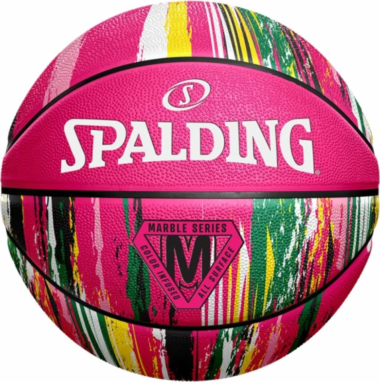 Basketball žoga Spalding, za moške in ženske, rožnata