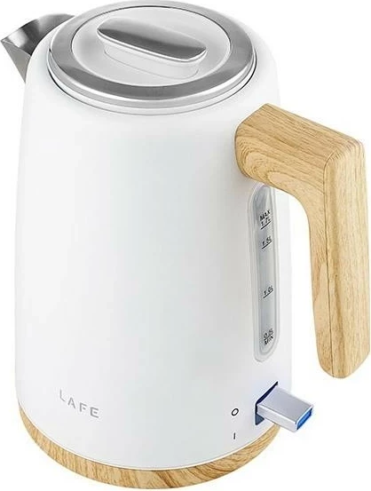 Električni čajnik 1,7 L Lafe Scandi PRO, bel