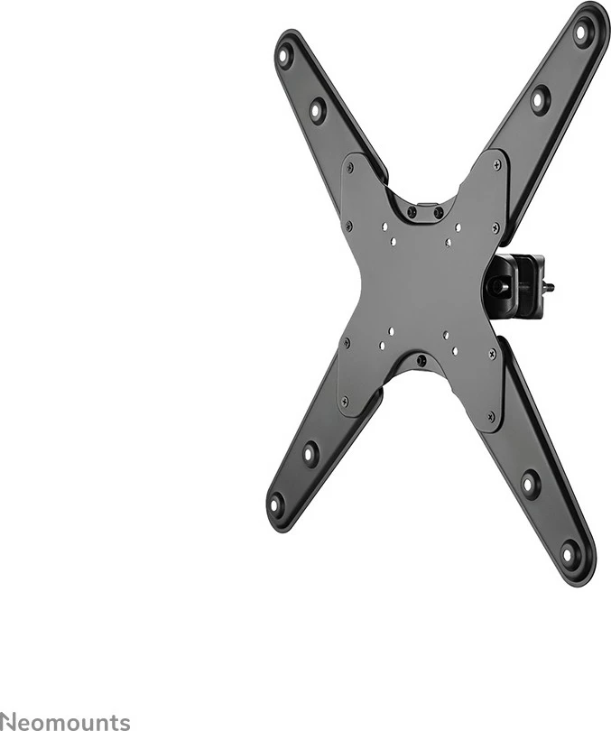 Stenski nosilec za TV Neomounts FL40-430BL14, montaža na drog, 32–55 palcev, jeklo, črn