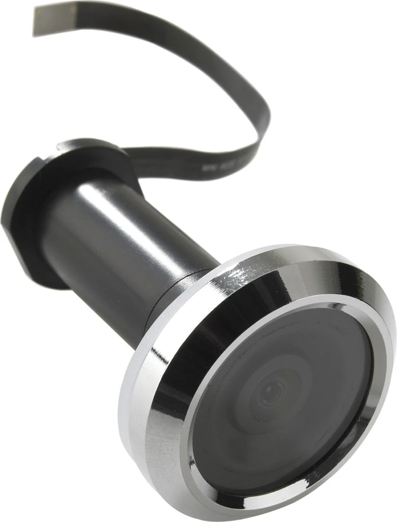 Elektronska kamera za vrata Yale, črna