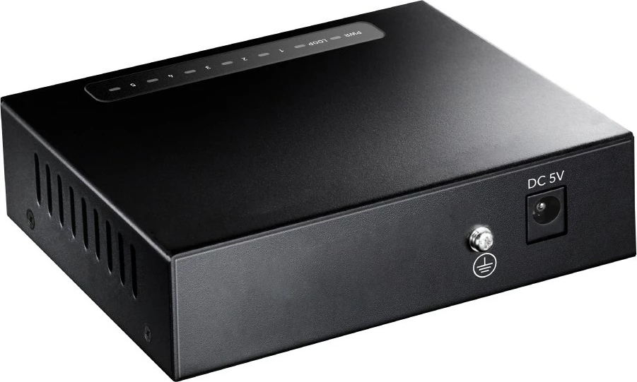 Stikalo 5-portno Gigabit, kovinsko ohišje, Cudy GS105