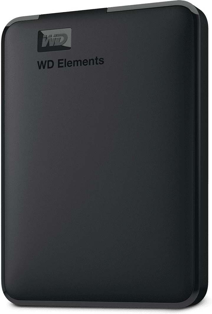 Zunanji trdi disk Western Digital Elements, 5 TB, 3.2 Gen 1 (3.1 Gen 1), črn