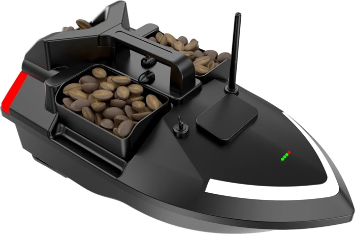 Barka za vabo Flytec V801 7,4V 5200 mAh, 3 komore, 2 kg, 500 m, 2.4 GHz, črna