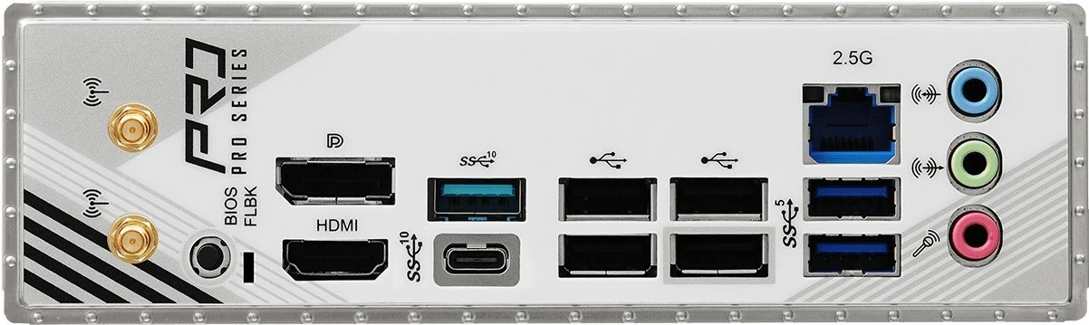 Matična plošča Asrock B850M Pro RS WiFi, Socket AM5, micro ATX, črn