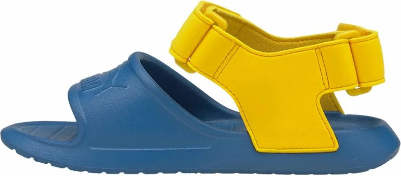 Sandali za otroke Puma Divecat v2 Injex PS Star, modri in rumeni