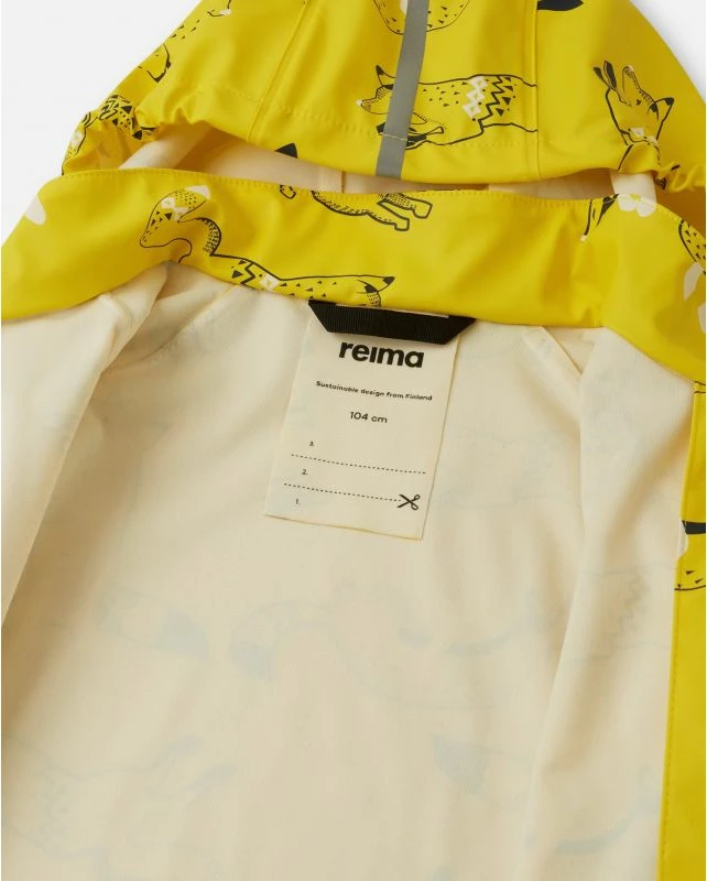Jakna za otroke Inny, rumena