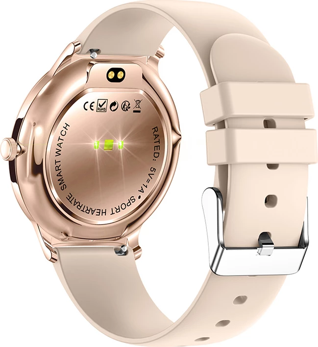 Pametna ura Colmi V89, 1,43" AMOLED, Bluetooth klici, 100+ športnih načinov, IP67, zlata