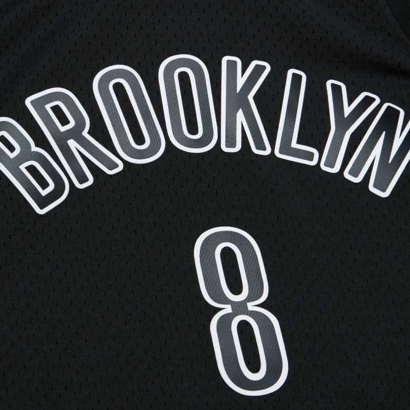 Majica za moške NBA Swingman Brooklyn Nets Deron Williams Mitchell & Ness, črna