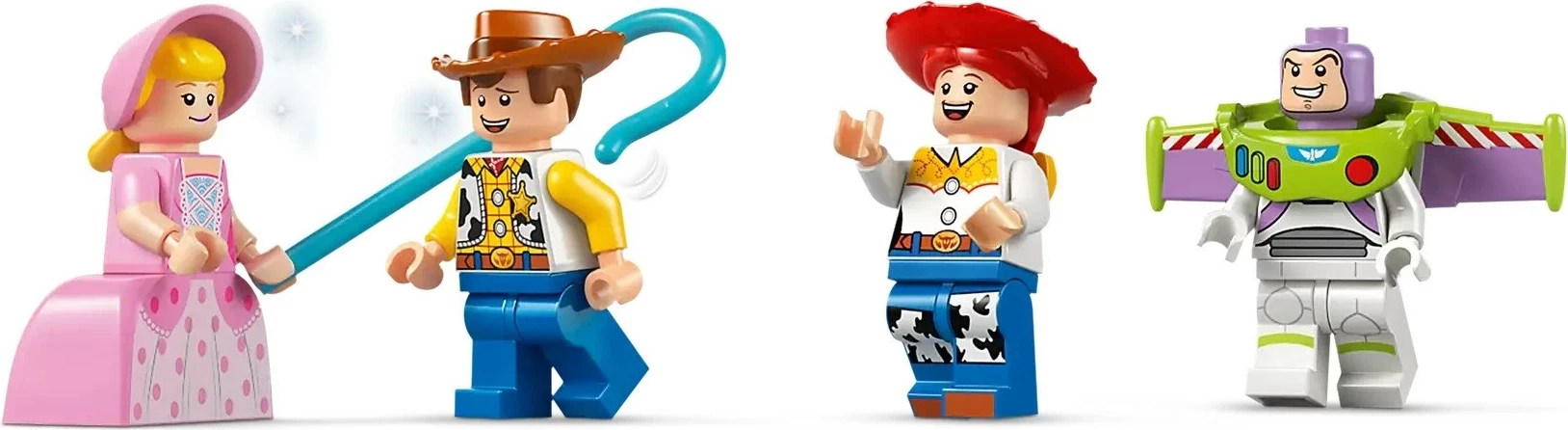 Set zabaven vlak in RC avto LEGO Disney Toy Story Celebration Train and RC Car, 43264, 206 kosov