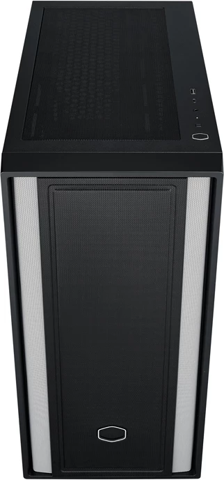 Računalniško ohišje Cooler Master MasterBox 600 Lite, brez ventilatorjev, črno