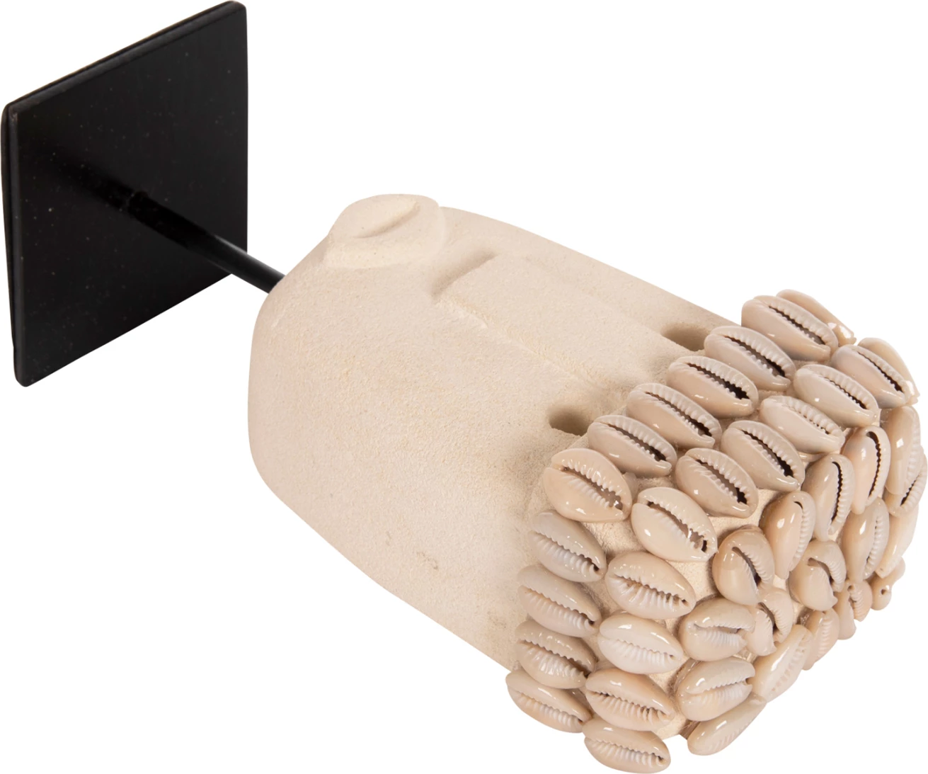 Namizna dekoracija obraz FH4313 iz kamna Paras na črnem kovinskem stojalu 9x6x19H cm