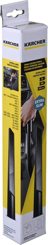 Šoba za ozke razpoke, Kärcher 2.863-306, črna