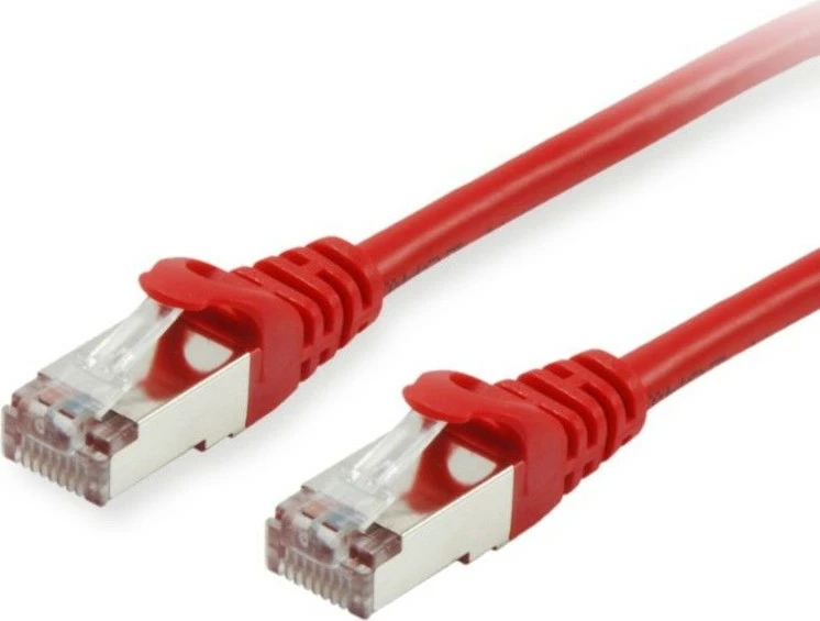 Mrežni kabel Cat6 S/FTP 10 m, rdeč, EQUIP, RJ-45