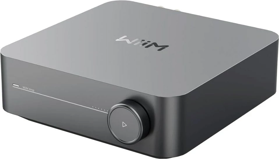 Stereo streaming ojačevalnik WiiM Amp, 512 MB, temno siv