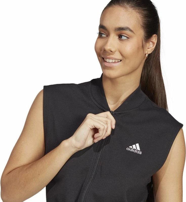 Kombinezon športni za ženske adidas, črn