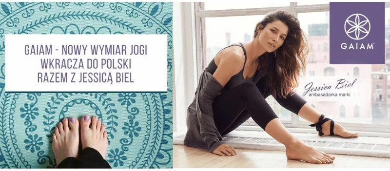 Joga podloga GAIAM, rjava