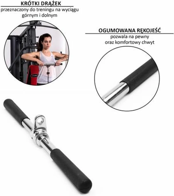 Dvigovalna ročica za vadbo HMS UW12 za moške in ženske
