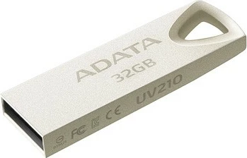 USB ključ Adata DashDrive UV210, 32 GB, USB 2.0, srebrn