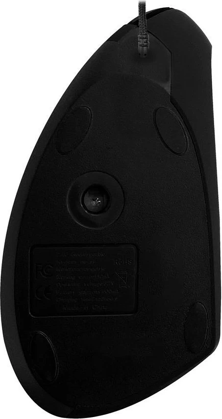 Vertikalni miš z večbarvno osvetlitvijo Media-Tech Vertic MT1122, z žico, črn