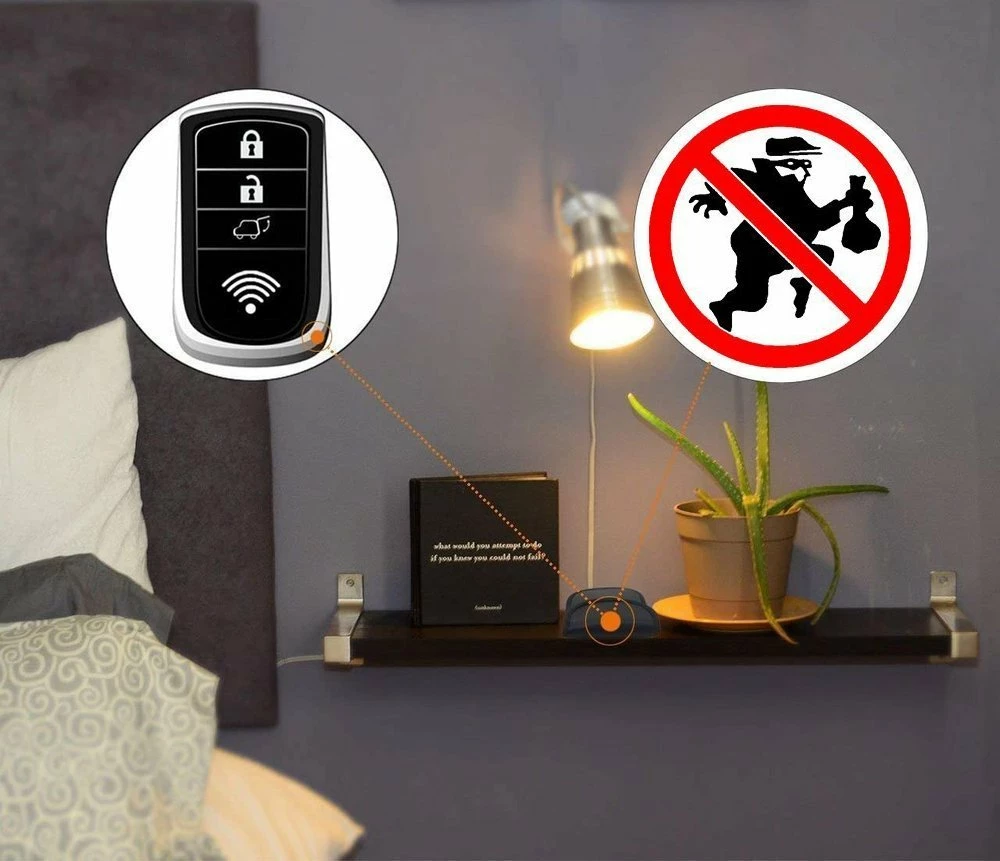 Zaščitni ovitek proti kraji za avtomobilske ključe Hurtel, Faraday škatla, 14x10 cm, črn