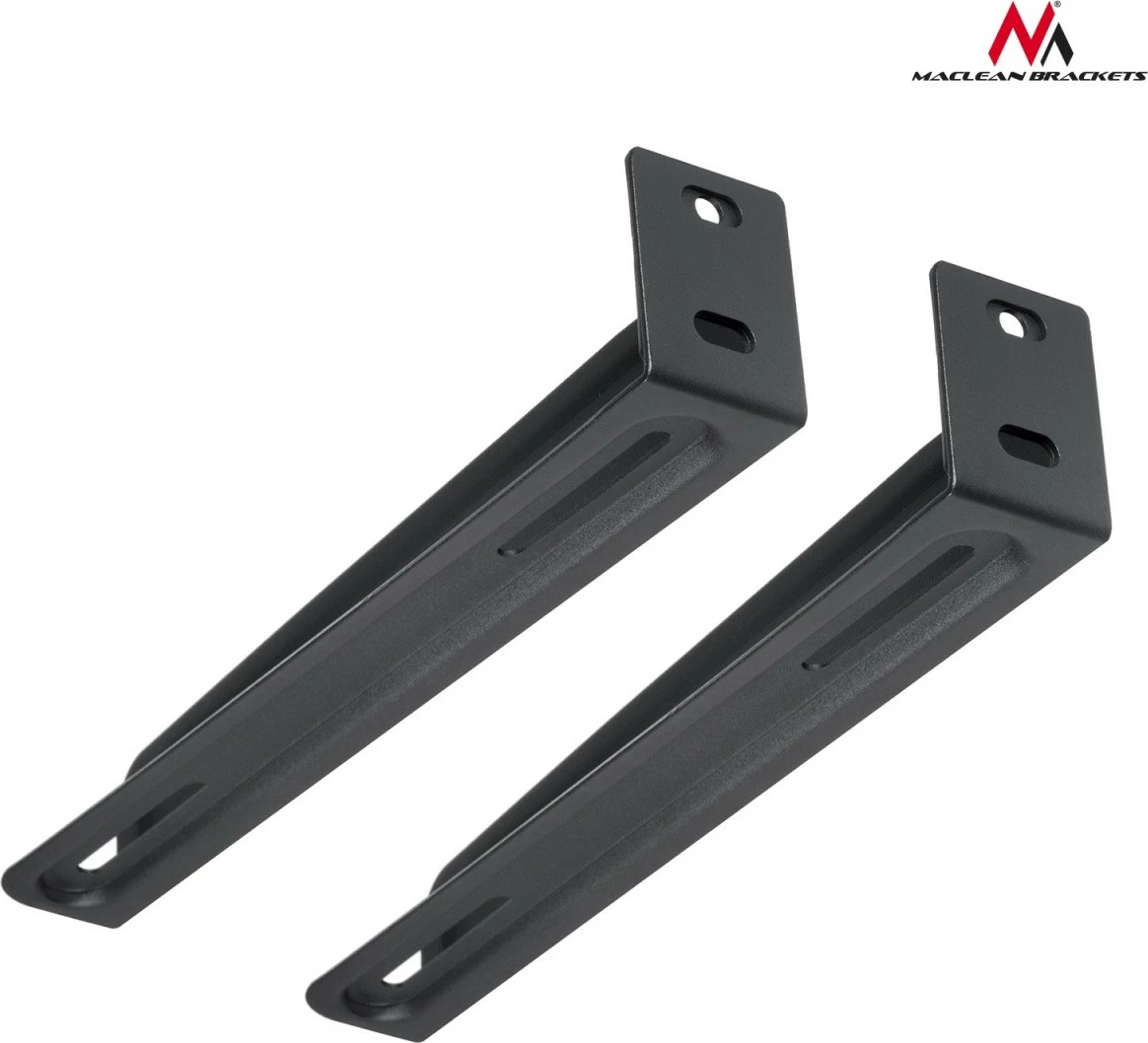 Stenski nosilec za mikrovalovno pečico Maclean MC-807, črn