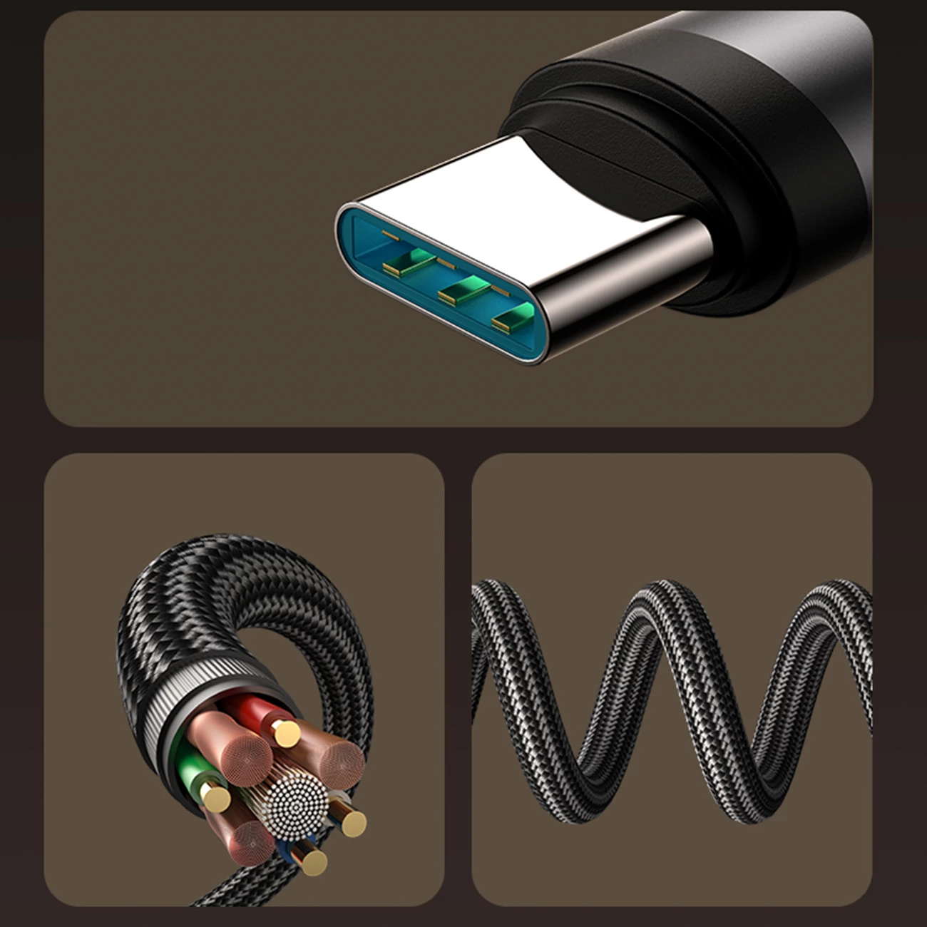 Kabel USB-C na USB-C, Joyroom S-A56 EnjoyX Series, 1,2 m, 60 W, črn