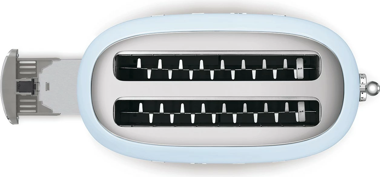 Toster 4 rezine SMEG TSF02PBEU, pastelno moder