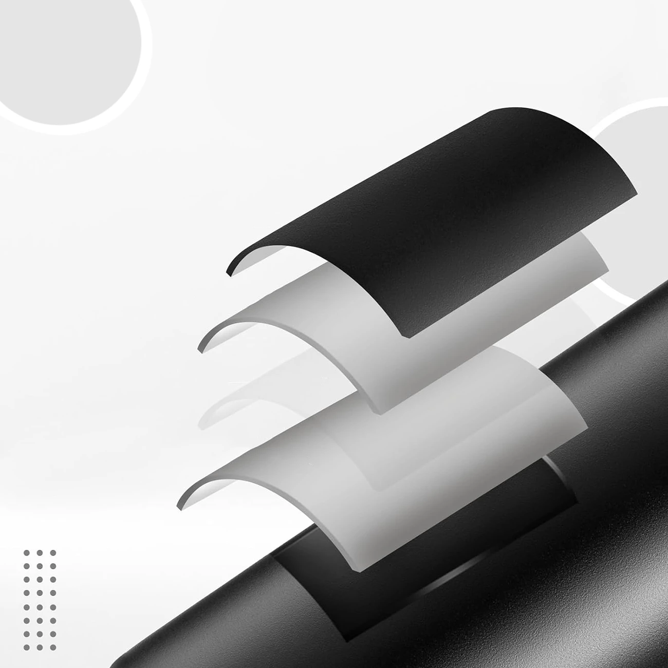 Termovka za kolo, 650 ml, bela — Rockbros 35210029006