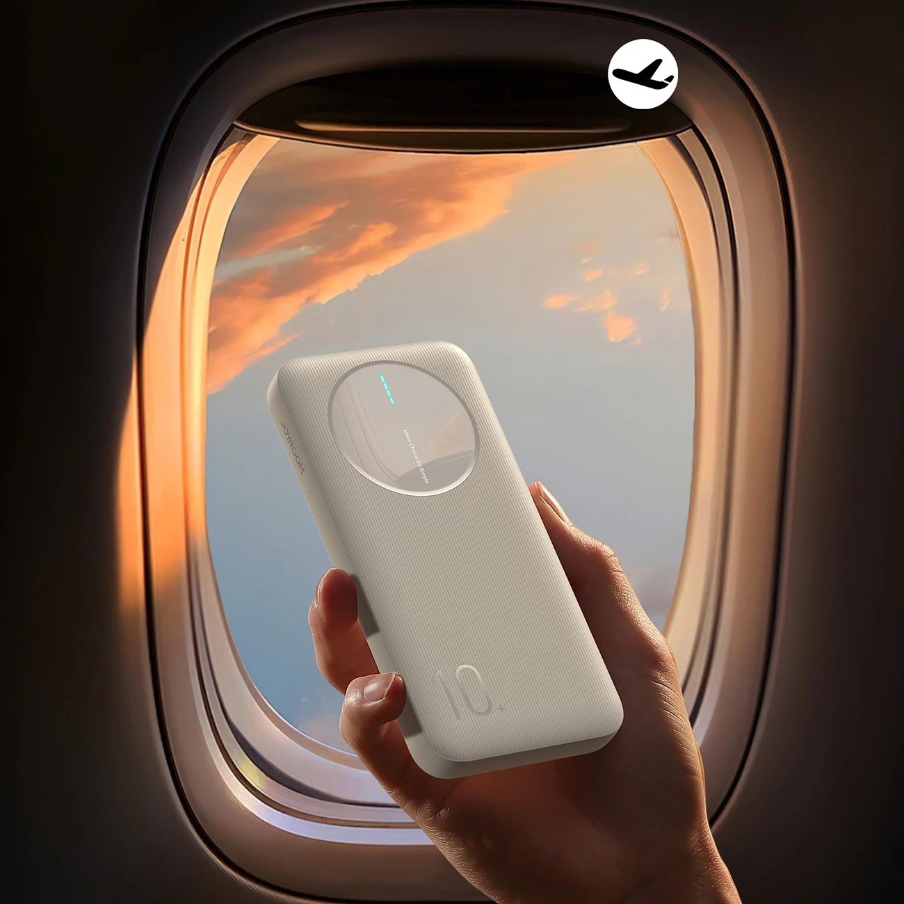 Prenosni polnilec Joyroom JR-PBF12, 10.000 mAh, 3 izhodi, bel